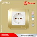 Broco G151 (B) Stop Kontak Galleo