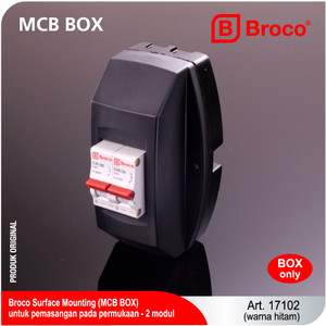 Broco 17102 Box MCB 2 Group OB