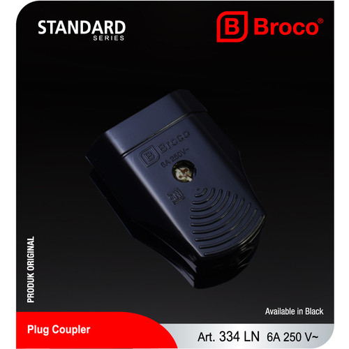 Broco 334N (B) Kontra Steker Biasa 2 Pcs