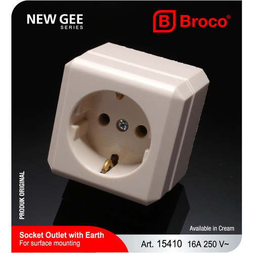 Broco 15410-11 (B) Stop Kontak OB Segi Original