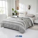 Informa 240X210 cm Bed Cover Microfiber Xylo