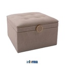 Informa 12X12.3X7.6 cm Camilla Kotak Perhiasan - Krem Beige