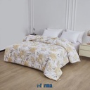 Informa 160X210 cm Bed Cover Microfiber Whit