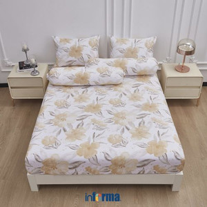 Informa 120X200 cm Set 3 Pcs Seprai Microfiber Whit