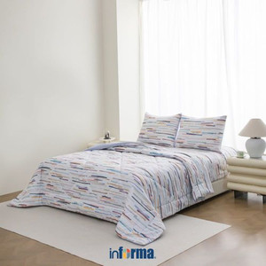 Informa 160X200 cm Set 6 Pcs Seprai Microfiber Tiago