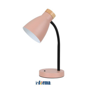 Informa Gia Lampu Meja - Pink Matt