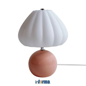 Informa Suzy Lampu Meja - Pink/Putih