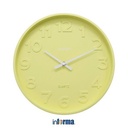 Informa 30 cm Jam Dinding Metal 19Yl - Kuning