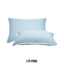 Informa Set 2 Pcs King Sarung Bantal Bamboo - Biru Slate