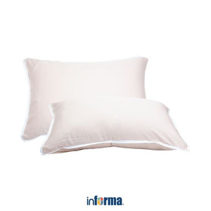 Informa Set 2 Pcs King Sarung Bantal Bamboo - Peach