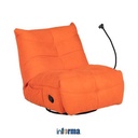 Informa Cheers Melody Sofa Recliner Rocking 1 Seater - Oranye