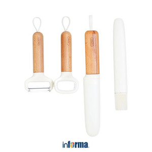 Informa Set 4 Pcs Pearl Peralatan Masak - Krem Beige