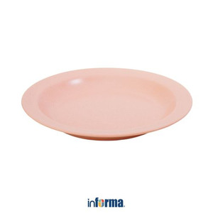 Informa Appetite 24 cm Dynamic Piring Makan Matte - Pink Apricot