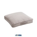 Informa 65X65 cm Bantal Lantai Square - Krem Beige