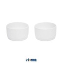 Informa Nayla Set 2 Pcs Mangkuk Ramekin - Putih