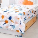 Informa 150X200 cm Marshmallow Bed Cover Microfiber Lilflowery