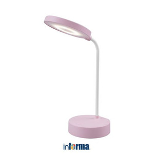 Informa Lampu Meja Led Round - Pink