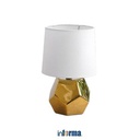 INFORMA CHIYO LAMPU MEJA 20X23X38 CM - GOLD