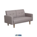 Nordia Kila Sofa Fabric 2 Dudukan - Cokelat