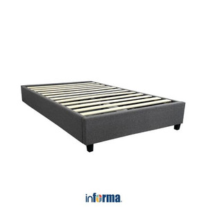 Informa 100x200 Cm Linford I I I Dipan Tempat Tidur - Abu-Abu