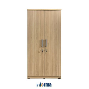 Informa Rana Lemari Pakaian 2 Pintu - Cokelat Maple