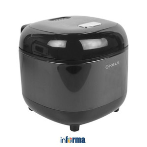 Informa - Kels 600 Ml Havana Rice Cooker Multifungsi - Hitam