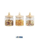 Informa - Informa Set 3 Pcs Clay Stoples Kaca