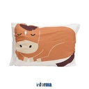 Informa - Informa Sarung Bantal 3d Horse - Cokelat