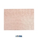 Informa - Appetite Set 4 Pcs Lacer Tatakan Piring Floral - Rose Gold