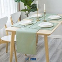 Informa - Informa 33x180 Cm Table Runner Water Repelent - Hijau