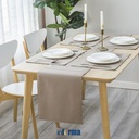 Informa - Informa 33x180 Cm Table Runner Water Repelent - Cokelat