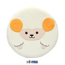 Informa - Informa 40 Cm Bantal Sofa Animal Round Sheep - Putih Ivory