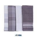 Informa - Informa 40x66 Cm Set 4 Pcs Kain Lap Dapur Terry - Abu-Abu