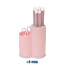 Informa - Informa Set 8 Pcs Maddie Pisau Dapur - Pink