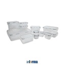 Informa - Appetite Set 12 Pcs Preston Wadah Makanan