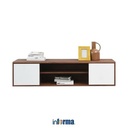 Informa - Informa Mandy Kabinet Dinding - Putih/Cokelat Walnut