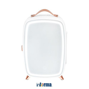 Informa - Kels Kulkas Mini Portabel Mirror L221 - Putih