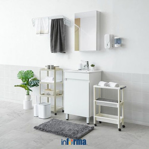 Informa - Informa Rooney Set Kabinet Kamar Mandi - Putih