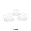 Informa - Appetite Set 3 Pcs Rory Cangkir & Saucer