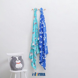 Informa - Informa Set 2 Pcs Selimut Doggy