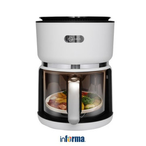 Informa - Kels 3 Ltr Verre Air Fryer - Krem Muda