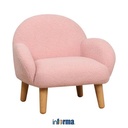 Informa - Informa Darla Scandi Sofa Anak 1 Dudukan Teddy - Pink