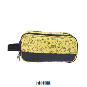 Informa - Ilook Pouch Travel Doodle - Kuning