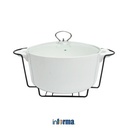 Informa - Appetite 30 Cm Casserole Dengan Tutup & Rak - Putih