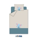 Informa 120X200 Cm Set Seprai Anak Microfiber Elefant