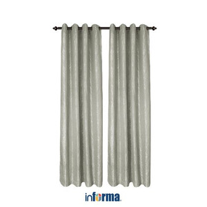 Informa - Informa 135x250 Cm Set Gorden Blackout Feather - Silver