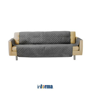 Informa - Informa Sarung Pelindung Sofa 2 Dudukan - Abu-Abu