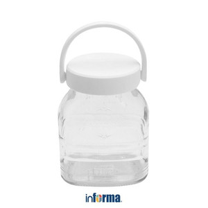 Informa - Glasslock 1 Ltr Stoples Retro - Putih