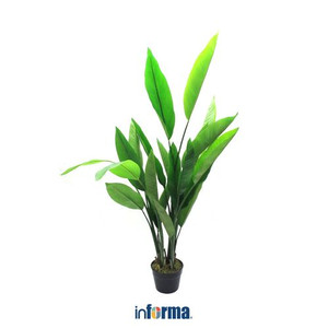 Informa - Tanaman Artifisial Heliconia Dalam Pot 110 Cm