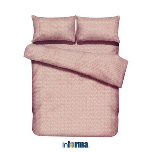 Informa 120X200 Cm Set 3 Pcs Seprai Single Emboss - Pink